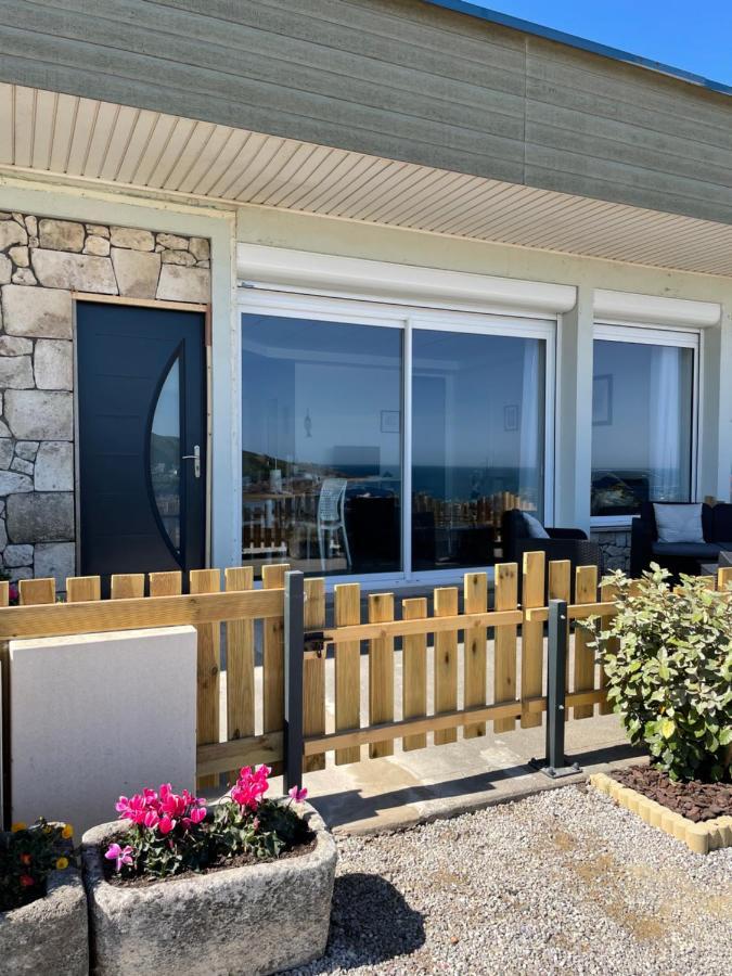 Au Petit Brick - Cosy Beachfront House Maupertus-sur-Mer Dış mekan fotoğraf